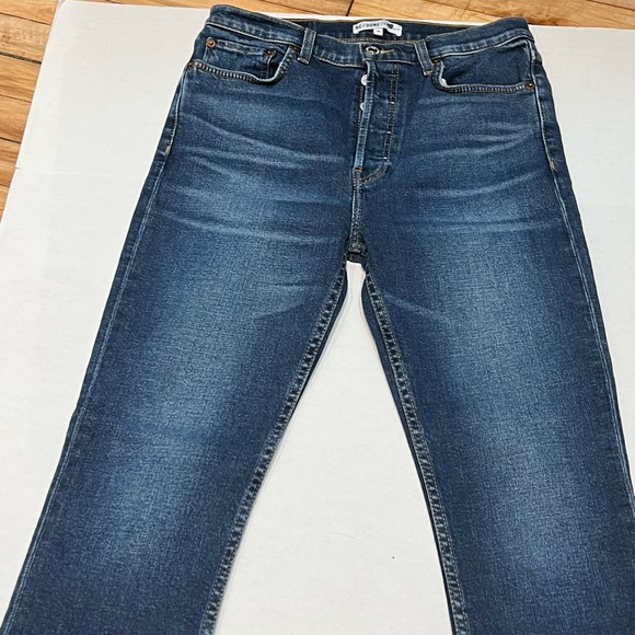 RE/DONE
High Rise Ankle Crop Jeans - Picture 9 of 15